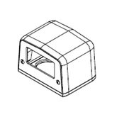 Legrand - Wiremold 525J Service Fitting Decora or GFI Receptacle Opening